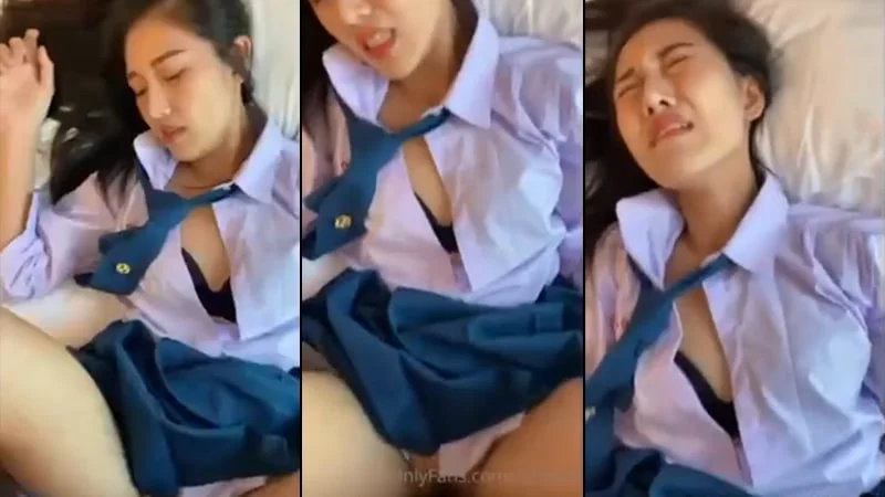 คลิปหลุด onlyfans หลุด น้องดรีม เย็ดคาชุดนักเรียน เย็ดสดนักเรียน คาชุด เสียวหี ครางลั่น