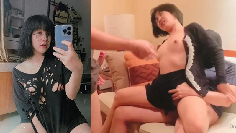 คลิปหลุด สวิงกิ้ง onlyfans เย็ดสาวแว่น โดนรุมเย็ด บนโซฟา หลุด tn.2na สวิง ชาย2 หญิง1 ขย่มควย