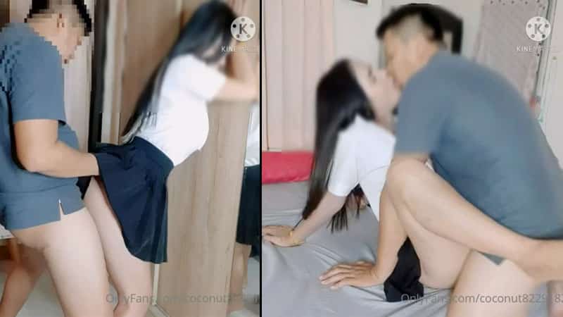 หลุดOnlyfans นักศึกษา ตั้งกล้อง เย็ดกับอาจารย์ แลกเกรด อย่าบอกใครนะ เย็ดสด อมควย แตกใน Thai teen Student xxx