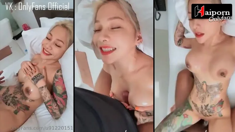 Onlyfans คลิปหลุด คนดัง สาวสักลาย นมโต เจาะหัวนม โดนเย็ดหี เย็ดนม สาวอวบ xxxเสียงไทย ครางเสียว โดนควยใหญ่