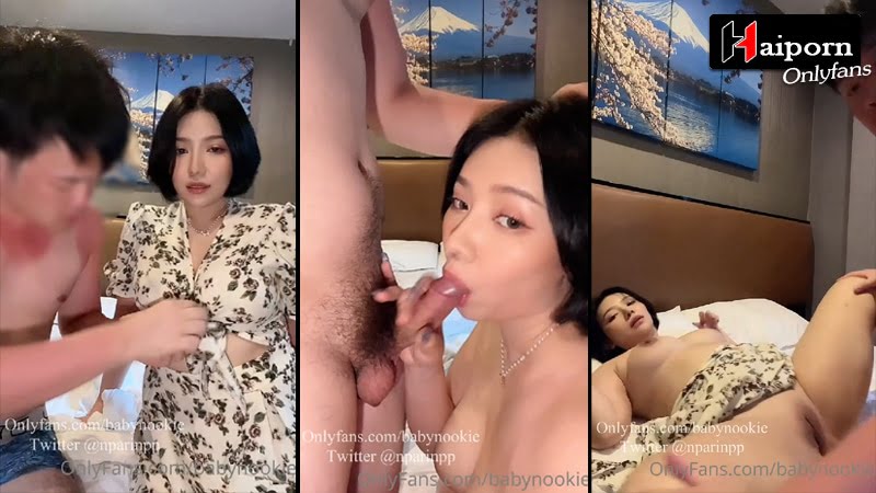 หลุด Onlyfans เย็ดสาวสวย น้องนุ๊กกี้ แชทหาหนุ่มจีนมาเย็ดที่ห้อง ถามแล้วว่าไม่มีแฟน เลยรีบ เอาควยยัดปาก จับ ขย่มเย็ด แตกคาปาก