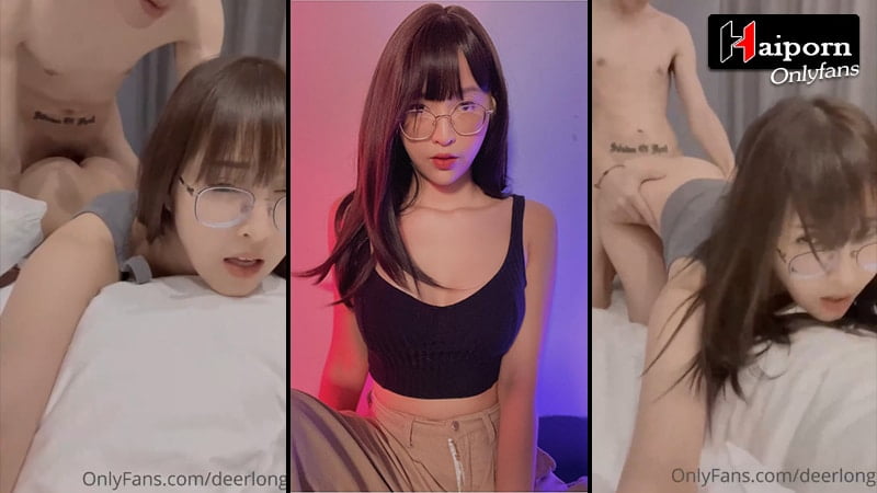 หลุดเดียร์ ลอง คนดัง Onlyfans สาวแว่นขยี้ใจ นอนบำเรอกามให้หัว แอ่นหีรับควยสุดฤทธ์ แถมรอบนี้โดนเย็ดตูด ครางเสียวลั่น โคตรมันส์ต้องดู