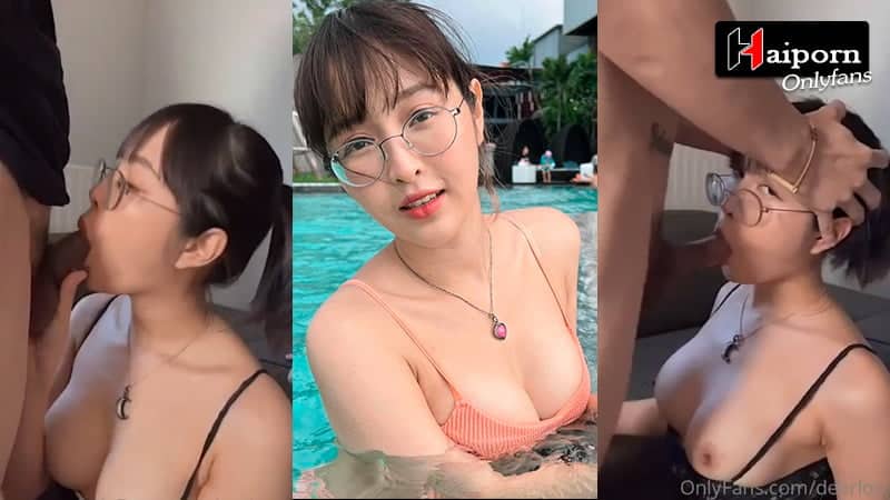 คลิปหลุด Onlyfans น้อง กวาง Deerlong ล่าสุด นั่งดูดควยให้ผัวอย่างมันส์ปาก เปิดเต้าใหญ่ๆยั่วเย็ด ให้เสร็จไวๆ จับกดจนสุดลำ แตกคาปาก