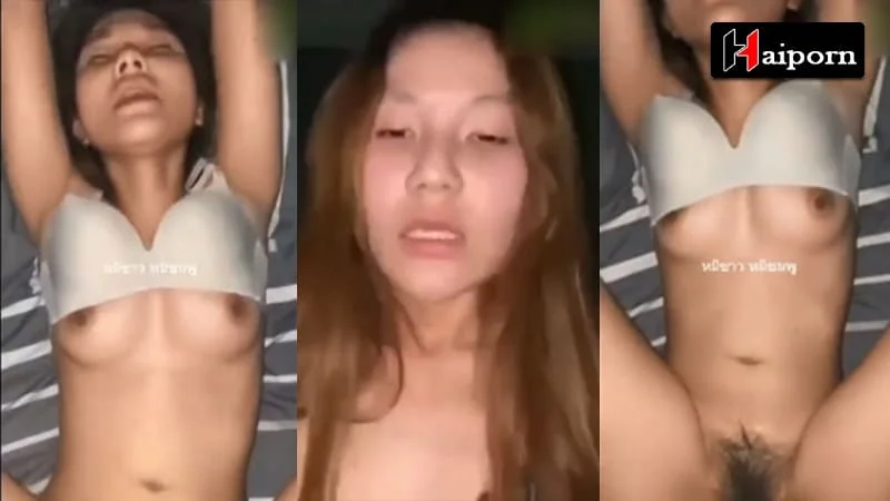 คลิปหลุดทางบ้าน เย็ดหีฟิต โดนควยใหญ่ กว่าจะยัดเข้า หลุดเสียงไทย ครางเสียว ได้ขนาดนี้ สงสัย มันหี จัด ขย่มควย ไม่แผ่วเลย