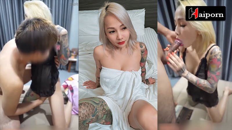 หลุด ปีศาจแมว เจ๊เมย์ สาวสักลาย แห่งบ้าน Onlyfans Catdevilswing คุกเข่าตั้งท่า อ้าหี ให้หนุ่มจกรัวๆ แล้วงับดุ้น อมควย ลงลิ้นให้อย่างแจ่ม