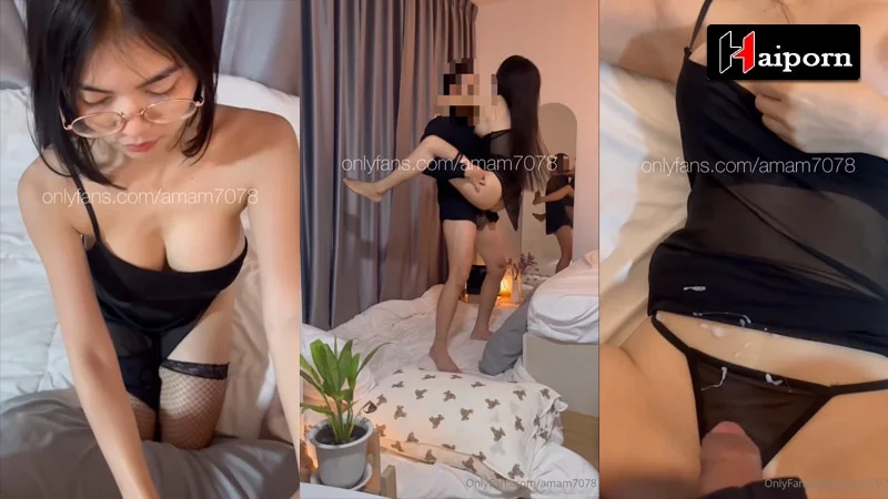 หลุด Only fan น้องแอม amam7078 สาวแว่นนมใหญ่ น่ากระแทก โดนเสี่ยเป๋าตุง เรียกให้มาหาที่โรงแรม เอาควยยัดปาก จับเย็ด ชักให้น้ำพุ่งโดน โหนกหี