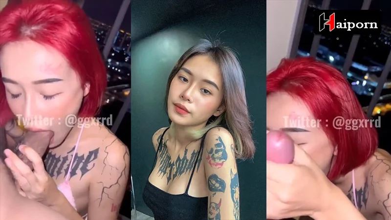 คลิป หลุด ยา หยี๋ สาวสักลาย หุ่นแซ่บ ดาวโป๊ทวิตเตอร์ วันนี้ลงงานน้ำจิ้มๆ ลิ้มรสควยนิดหน่อย ทั้งอมทั้งเลียไข่ วนๆตรงหัวจนเกือบ แตกคาปาก